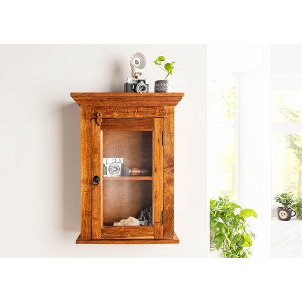 Massivmoebel24 Oxford Wall Mounted Curio Wayfair.co.uk